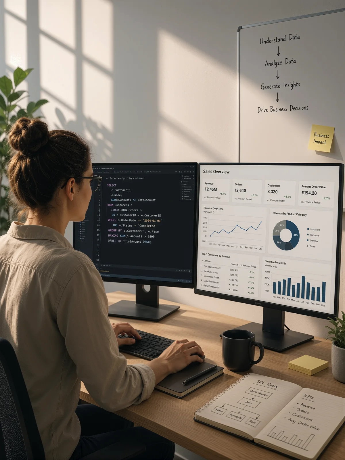 Datenanalyst (Business Analyse) mit SQL & C#