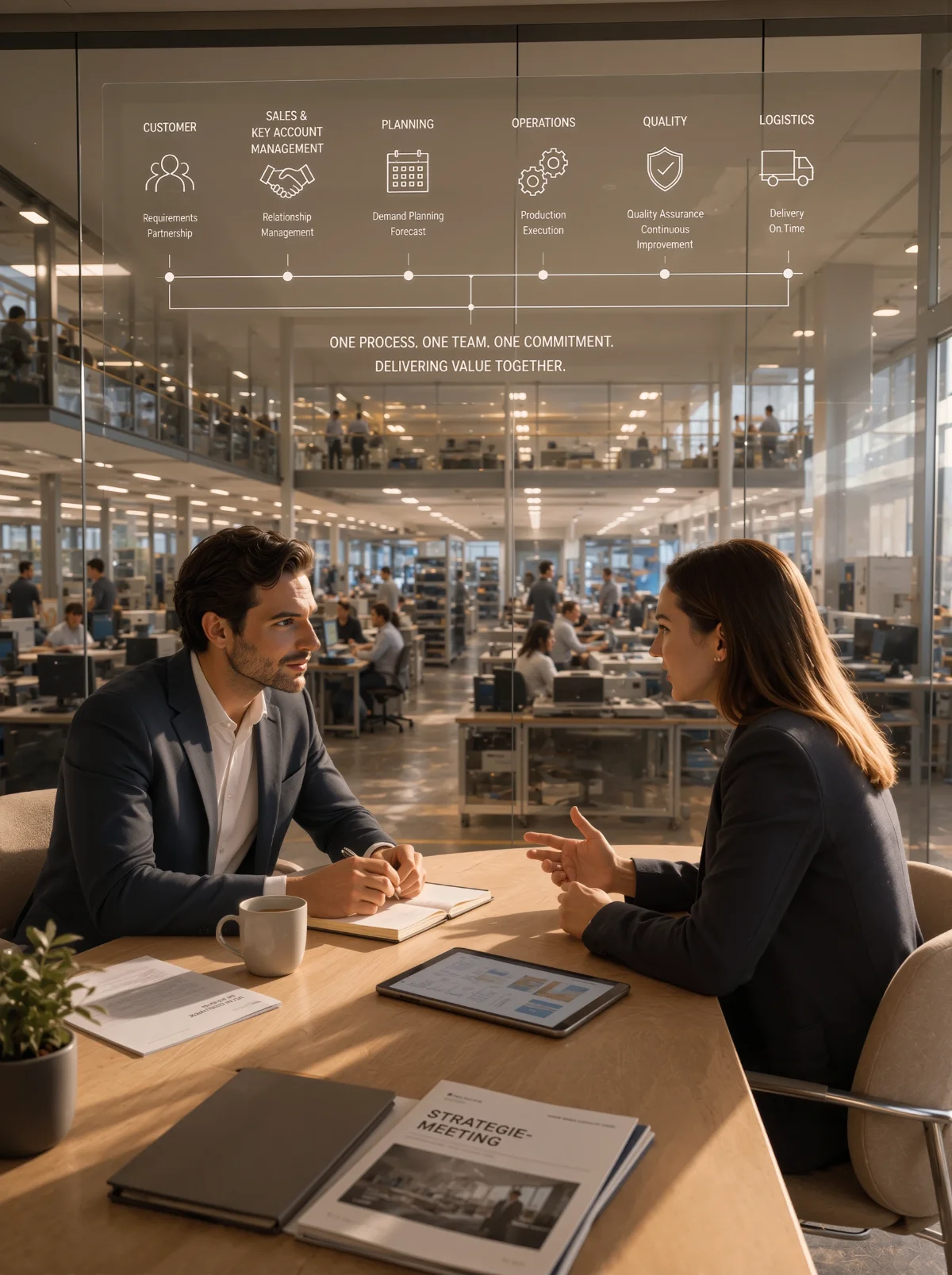 Prozessmanager und Key Account Management